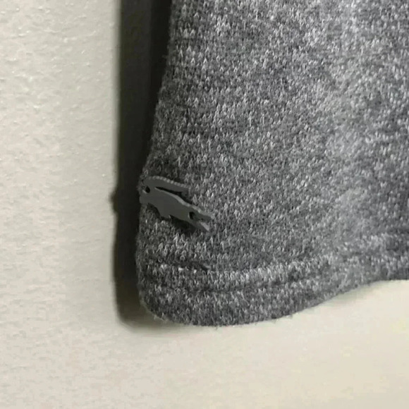 Lacoste Sport - Women's Size 38 Gray Scoop Neck Long-Sleeve Tunic - Picture 4 of 9